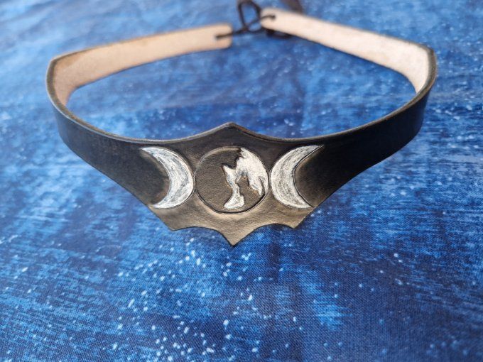 Diadème triple lune 