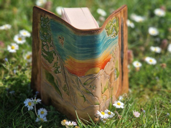 Couvre-livre personnalisé Andrew Silver