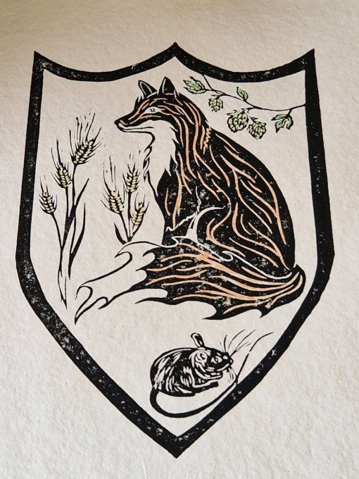 Renard houblonné (A4) 