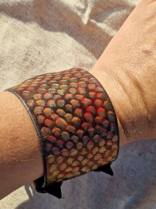 Bracelet écailles de dragon Souffle