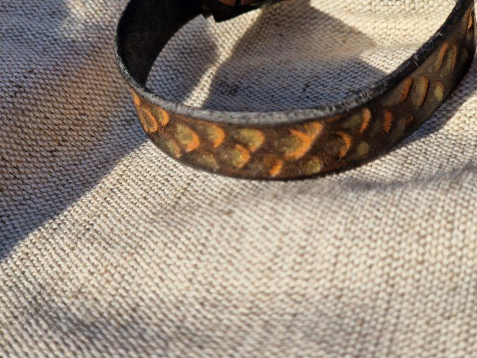 Bracelet écailles de dragon Lumière 