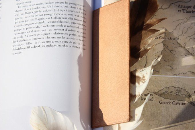 Marque-page rosace et écailles