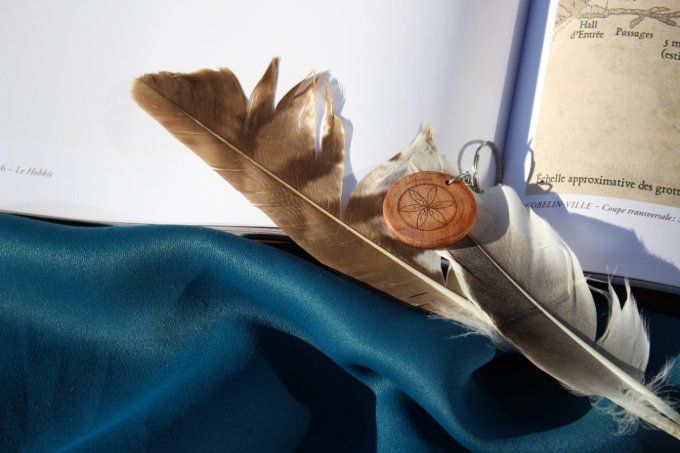 Porte-clefs rosace branches