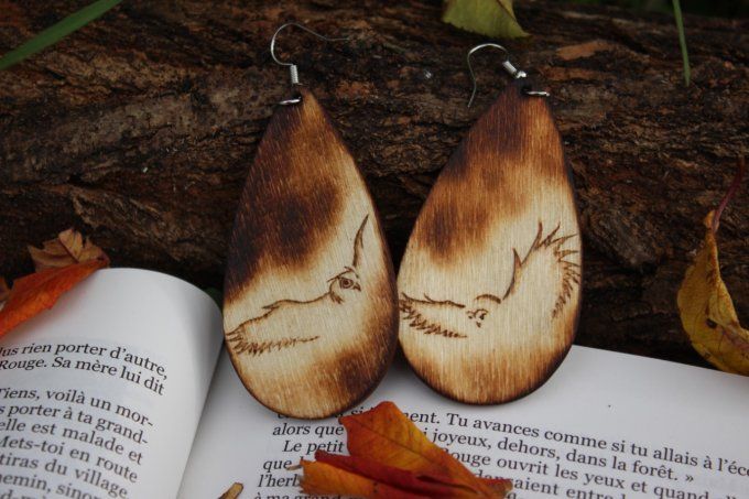 Boucles d'oreilles "Jorinde et Joringel"