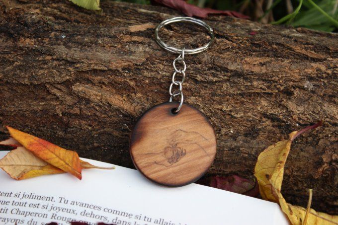 Porte-clefs "Blanche Neige"