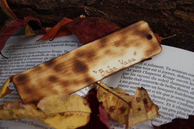 Marque-page citation "Baba Yaga"