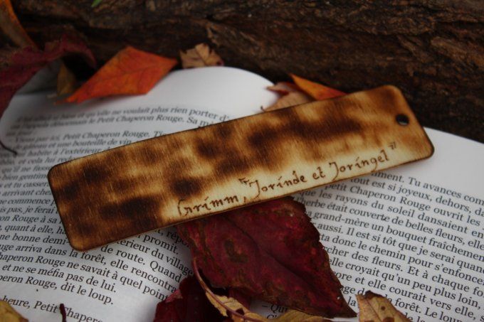 Marque-page citation "Jorinde et Joringel"