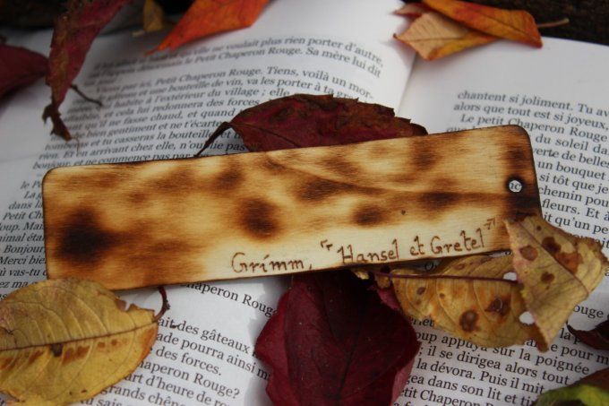 Marque-page citation "Hansel et Gretel"