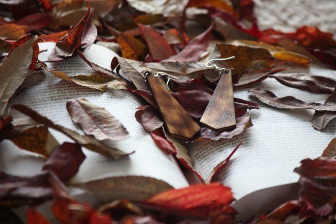 Boucles d'oreilles "Petit Chaperon Rouge"