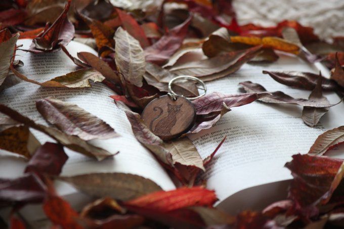 Porte-clefs "Baba Yaga"