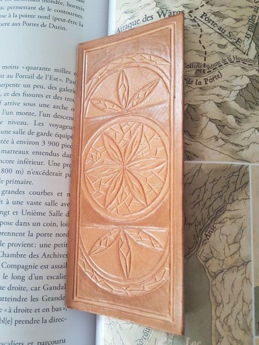 Marque-page rosace morcelée