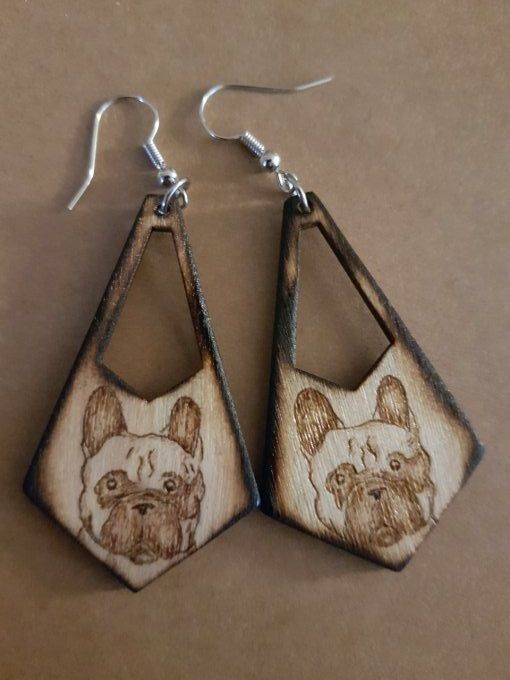 Boucles d'oreilles personnalisées  Maryse
