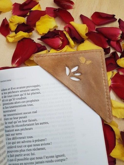 Marque-pages en coin papillon